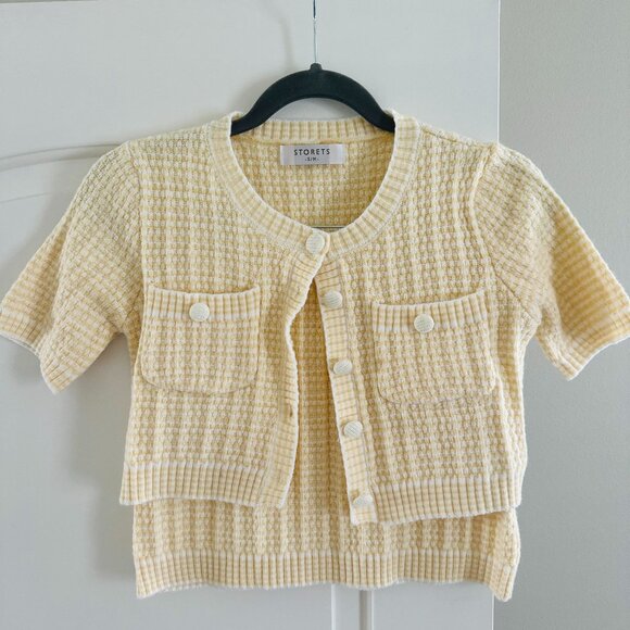 Adorable Knitted Co-ord Skirt Set from Storets - Size S - Like New! - Picture 3 of 3